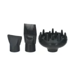 Black Hot Professional Salon Hairdressing Tool Hair Dryer Nozzle Wide Design Useful Convenient Design Styling Tools Hair Dryers Accessories