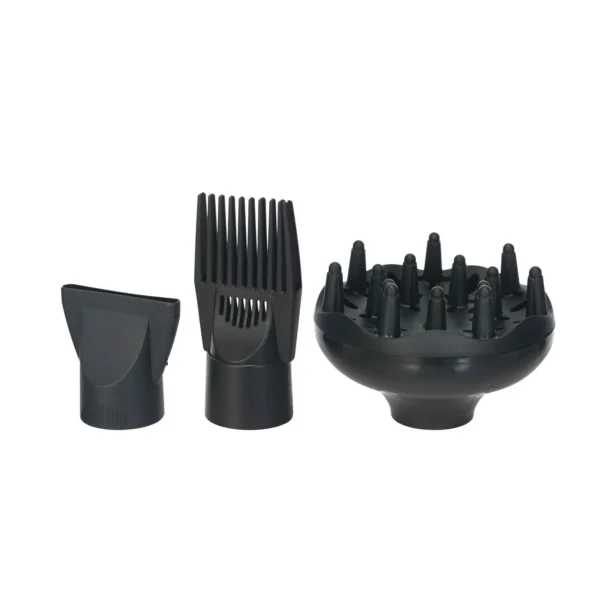 Black Hot Professional Salon Hairdressing Tool Hair Dryer Nozzle Wide Design Useful Convenient Design Styling Tools Hair Dryers Accessories