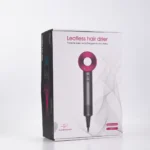 Leafless high-speed hair dryer, home water-moisturizing negative ion hair dryer, hair care ！