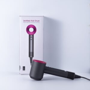 Leafless high-speed hair dryer, home water-moisturizing negative ion hair dryer, hair care !